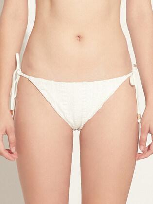 Emelia White Lace Bikini Briefs