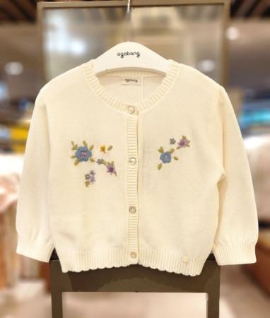 이런 상품 어때요? [아가방] 루나 플라워자수가디건 (01R531451)