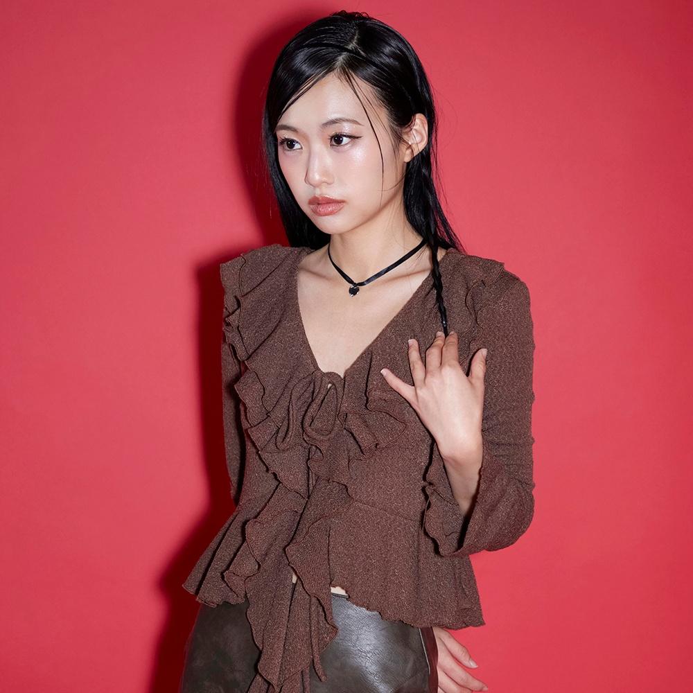 Winter cardigan (brown)