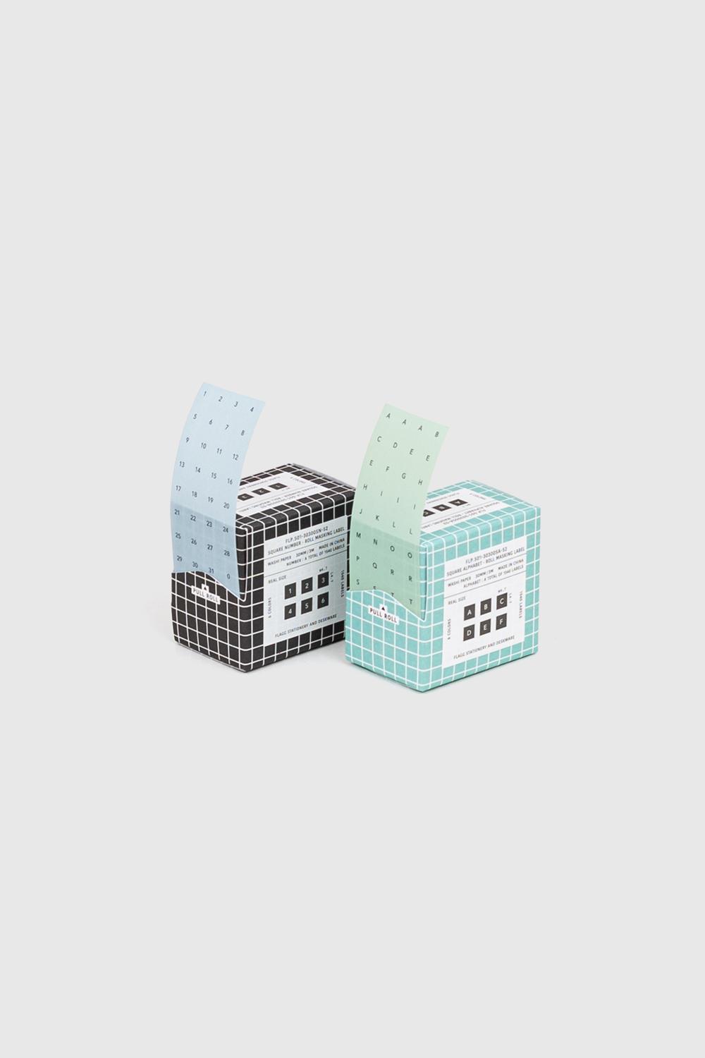 flagg ROLL MASKING LABEL SQUARE