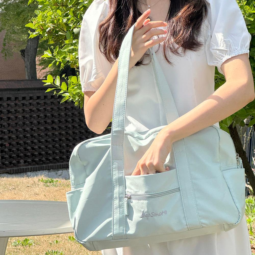 [공장직영특가] 이지백 데일리 나일론 보부상 숄더백