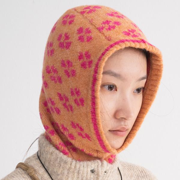 [마지막 재고] Snowflake Pattern Baraklava (Pink)