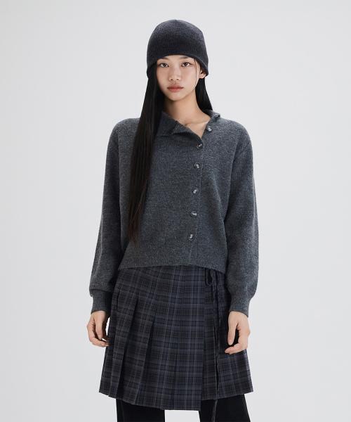 변형넥 언발란스 가디건_MIWCKFV1SS