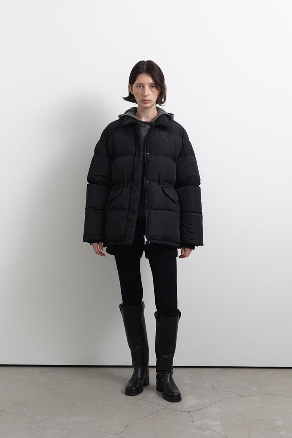 MUKHA GOOSE DRAWSTRING PADDING (BLACK)