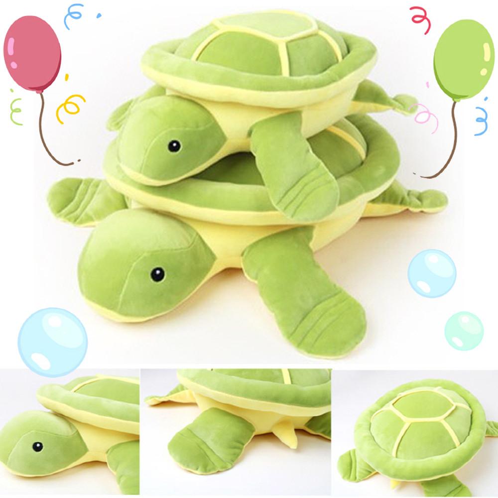 말랑쫀득 포근한 부드러운 아기 거북이 모찌 바다 동물 인형 아이 침대 숙면 베개 쿠션