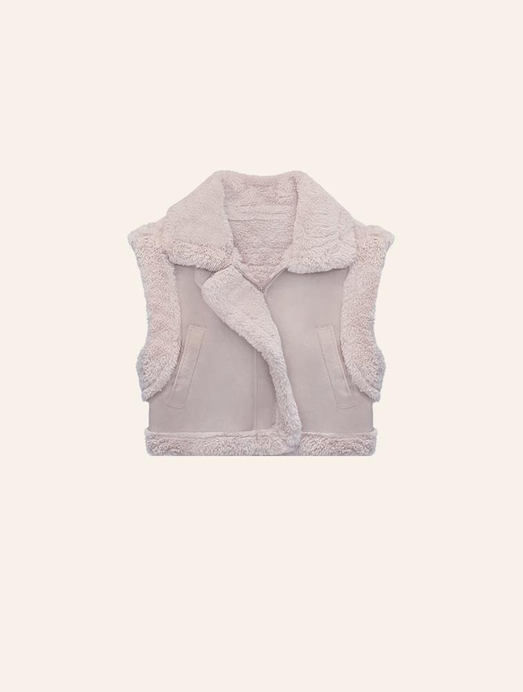 다프네 님프 밍크 조끼 Daphne Nymph Mink VT