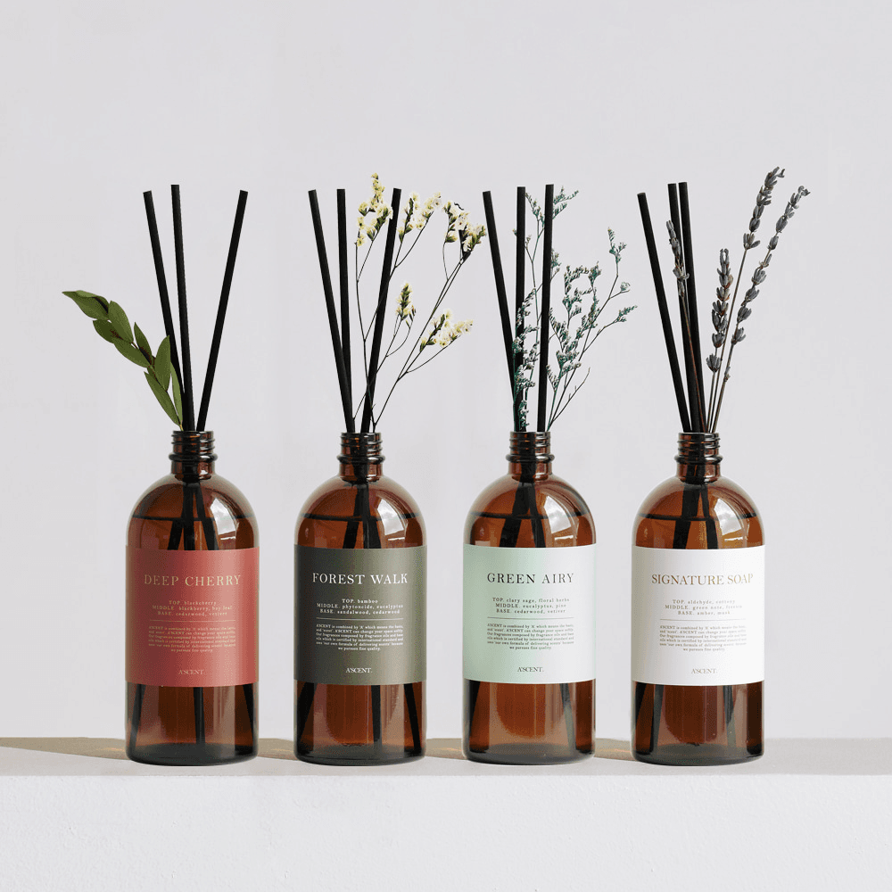 [3+1] 에이센트 네이처 실내방향제 본품 디퓨저 500ml