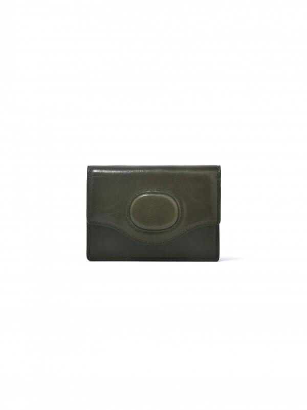 해더 EGGSHELL CARD WALLET_OLIVE