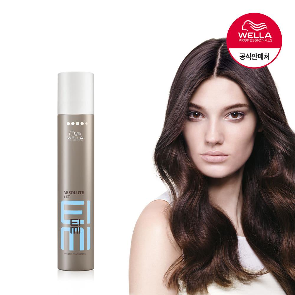 웰라 아이미 앱솔루트셋 헤어스프레이 300ml 강력고정 아이돌 스프레이 헤어픽서