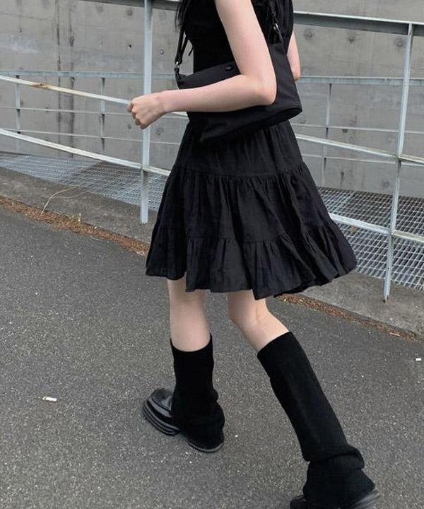 벨 블랙 레그 워머