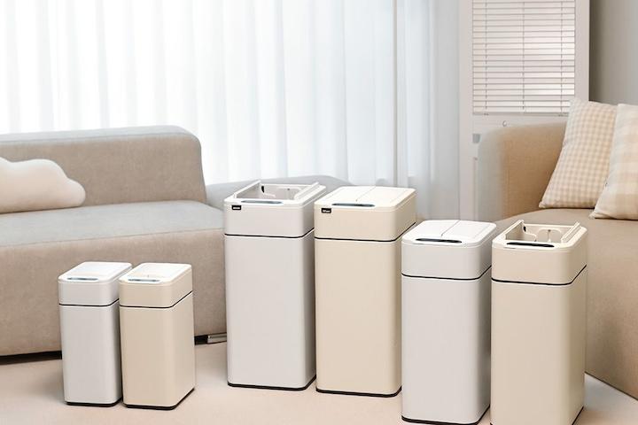 [10%쿠폰] 10L/20L/30L자동센서 쓰레기통 원터치냄새차단(종량제)