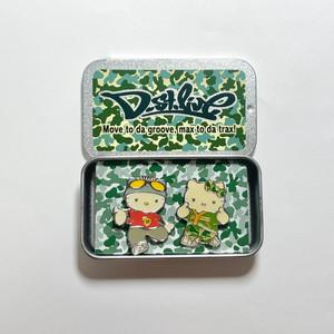 디스트라이브 헬로 키티 뱃지 고전 문구 인형 스티커