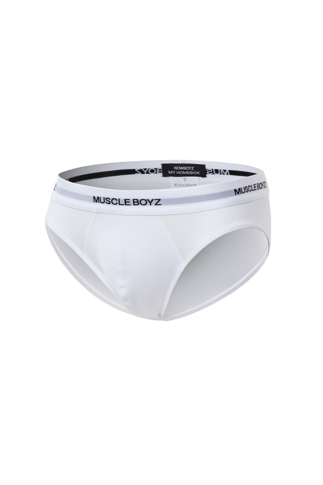 MUSCLE BOYZ BRIEF WHITE