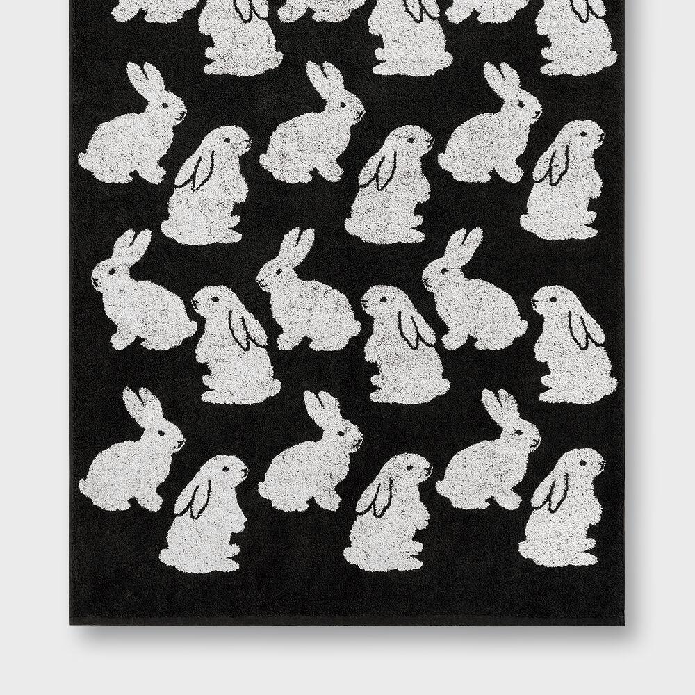 [타월로지스트x키티버니포니]  Little Bunnies Big Towel 70x140cm, 1ea