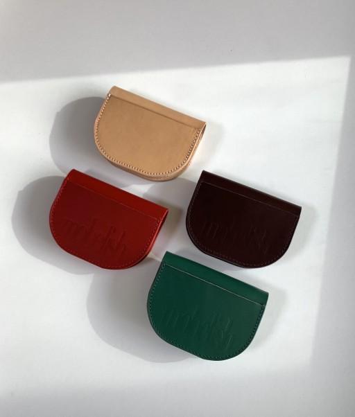 half moon wallet -(카드지갑)가죽지갑-