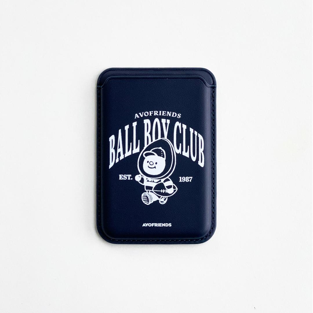 볼보이클럽 네이비 맥세이프 카드지갑 + 자석 링 증정