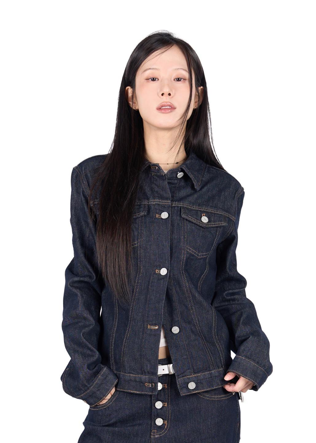 릿킴 SKIN RAW DENIM JACKET