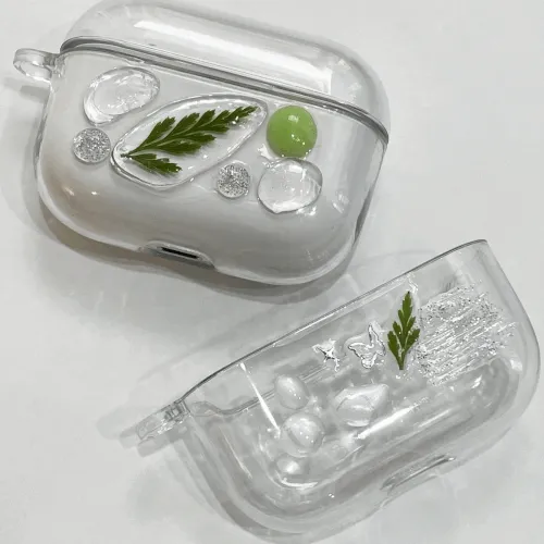 [핸드메이드] 투명한 매력ꯁ 레진 에어팟 케이스 /에어팟 프로 / 에어팟 3