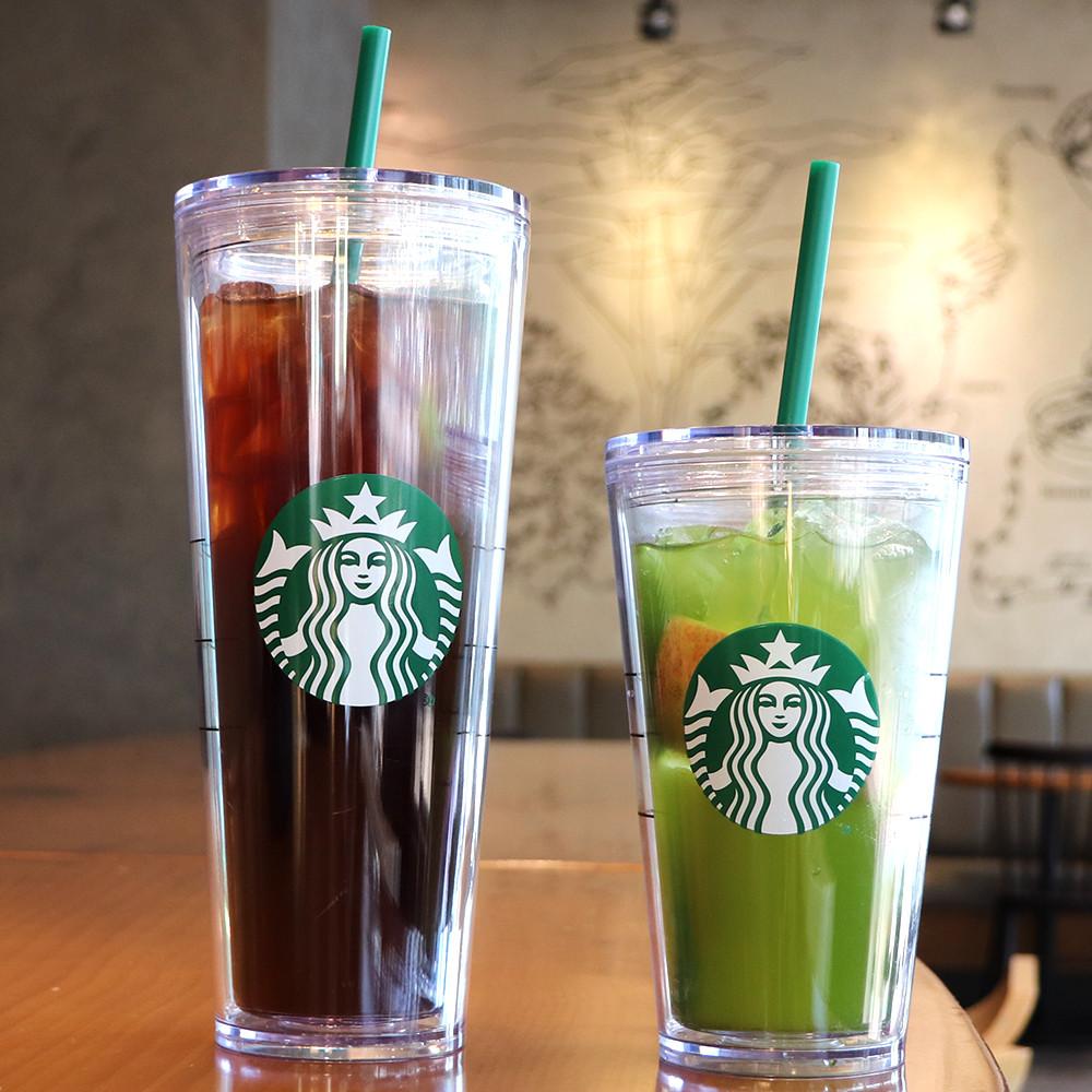 스타벅스 투명 콜드컵 24oz 더블월 코어 473ml 710ml