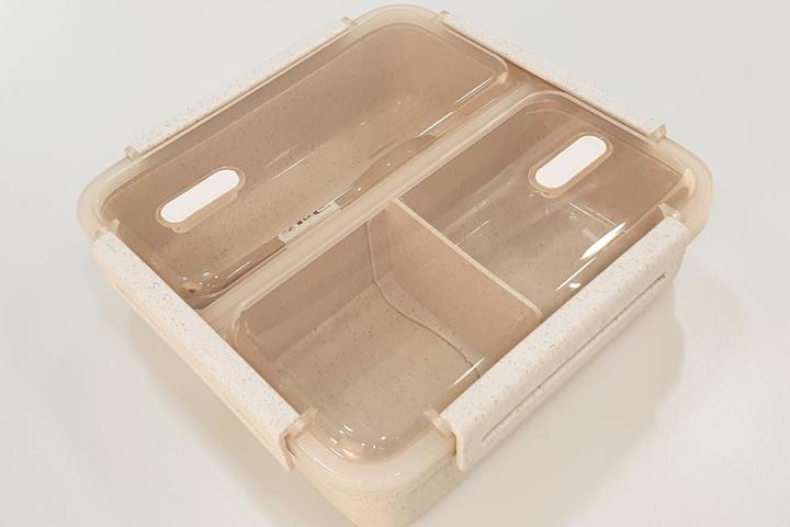 완전밀폐 밀짚 도시락통