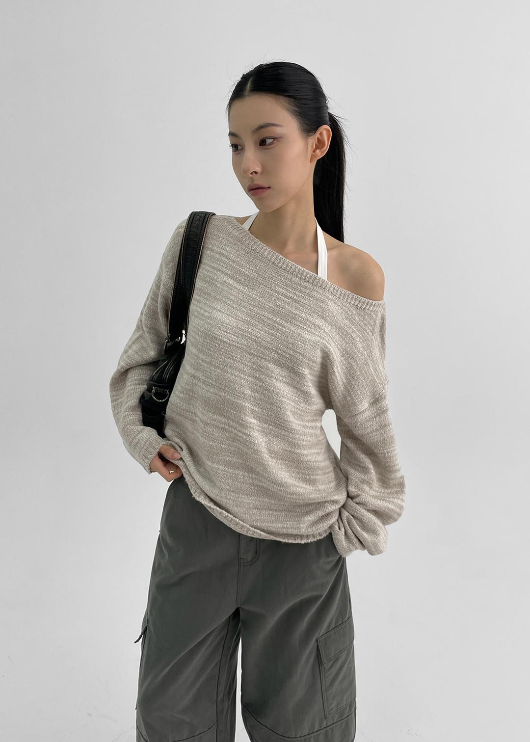 [MADE] 그라보카 보트넥 니트