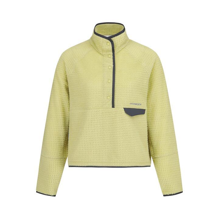 여성 액티브 폴라텍 반집업 티셔츠