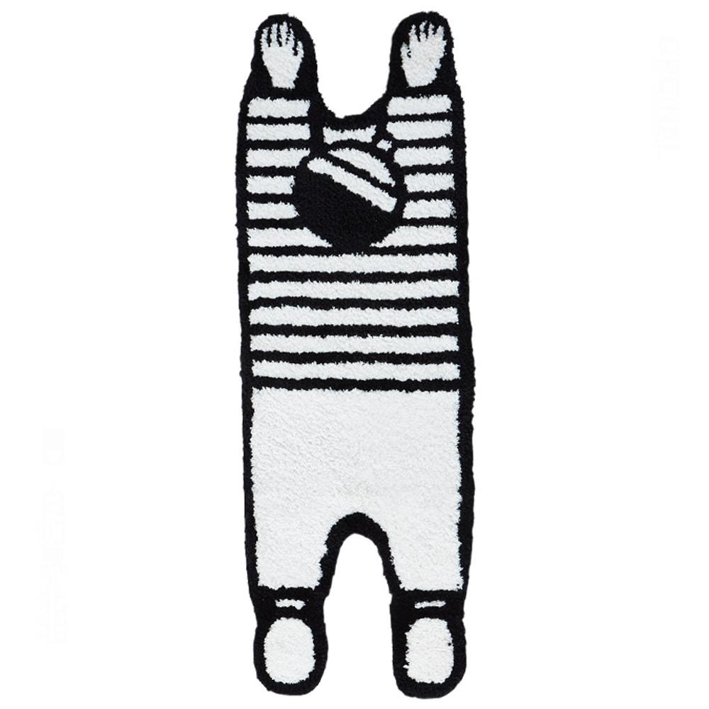 Black White Tomboy Rug 톰보이 러그