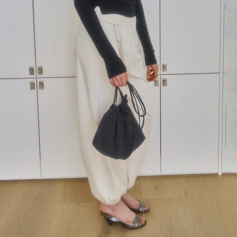 wide jogger pants / 4color