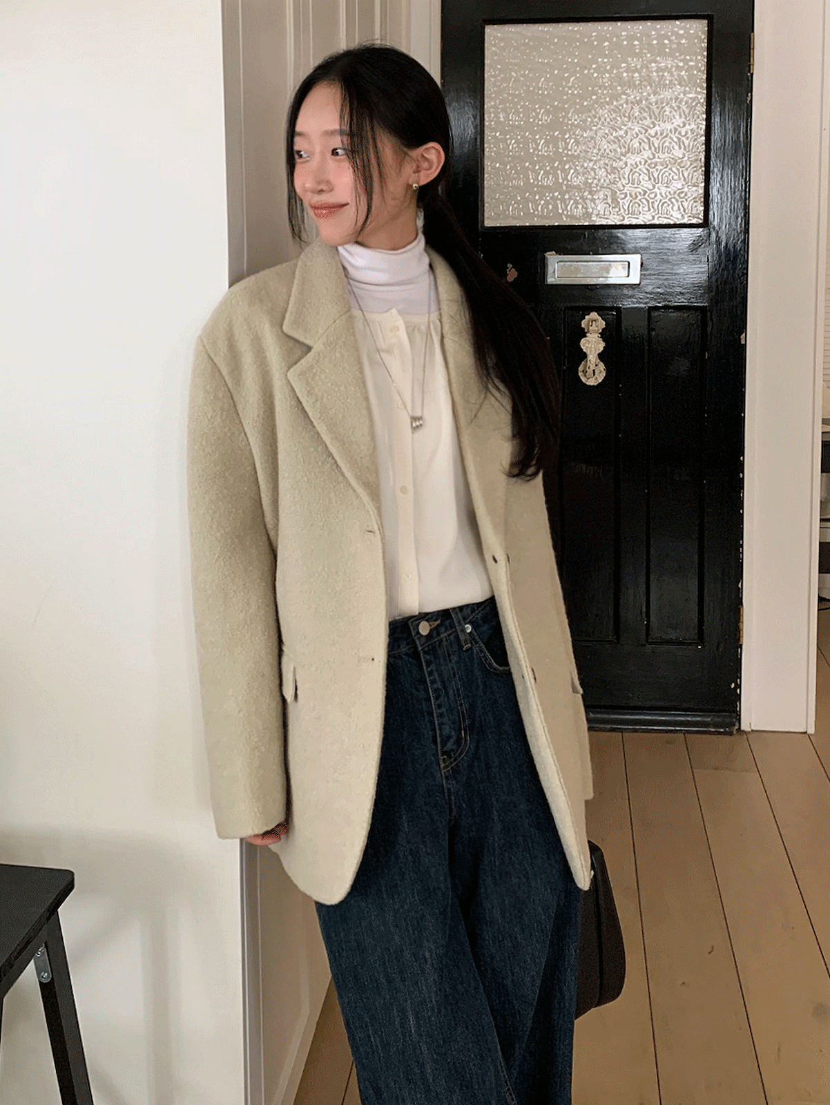 lurd wool jacket (2color) 울70