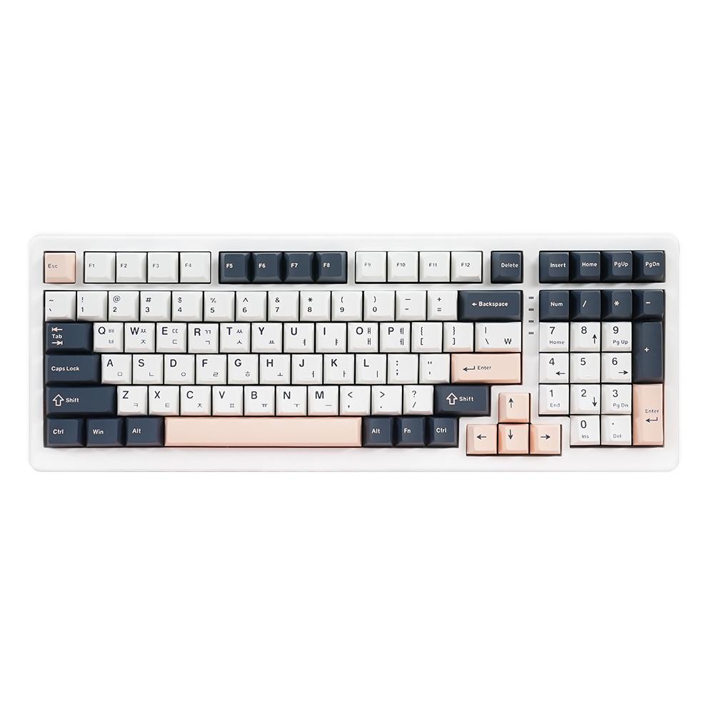 QSENN Q99 유무선 기계식 화이트 (애플민트축)