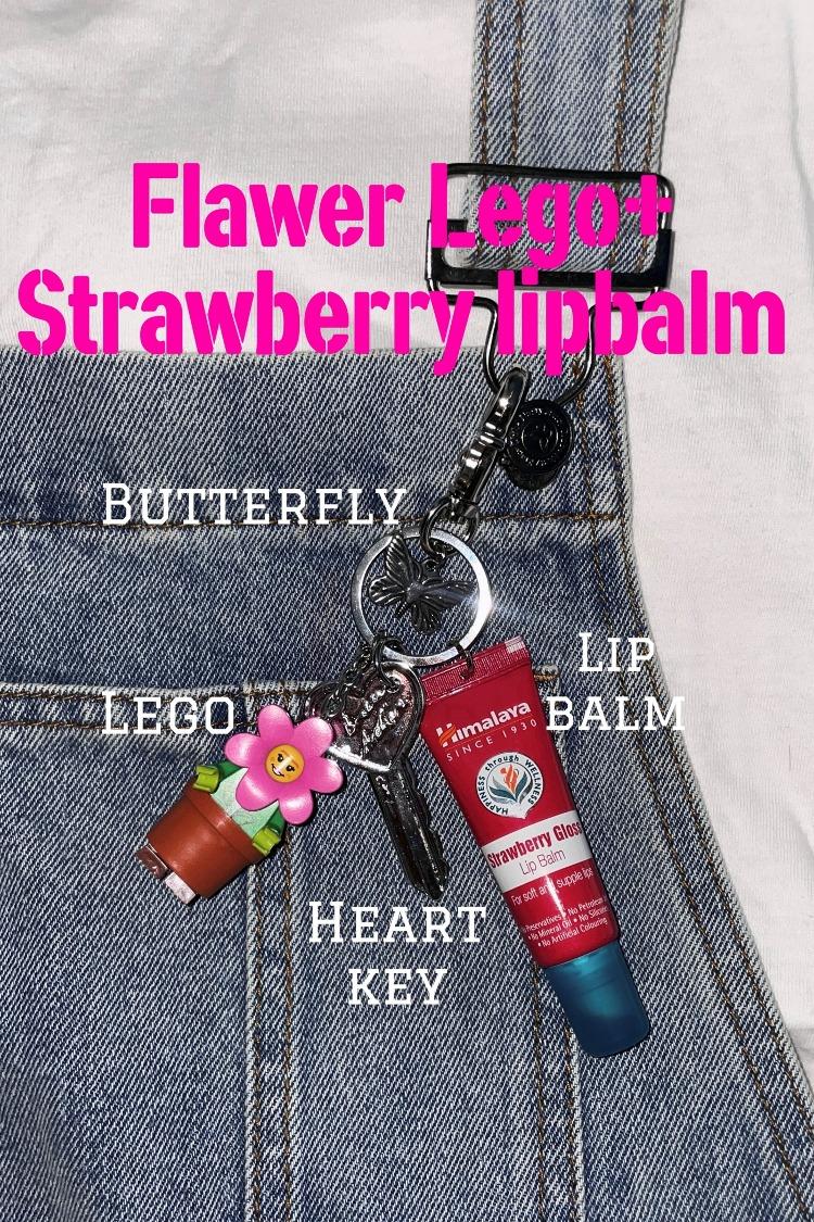 FLOWER LEGO KEYRING [레고포함]
