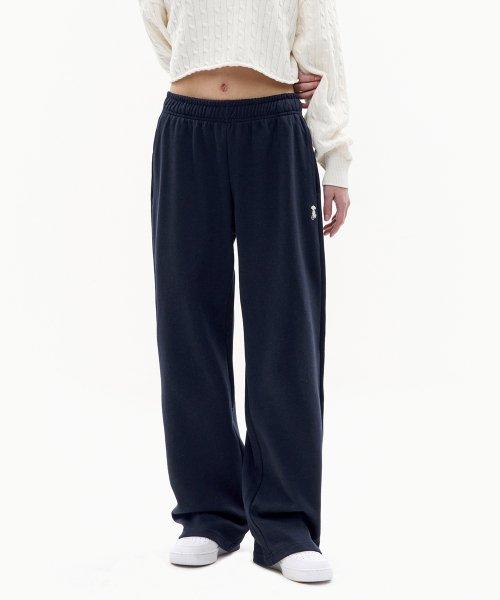 우먼스 스몰라쿠 와이드 팬츠(네이비)