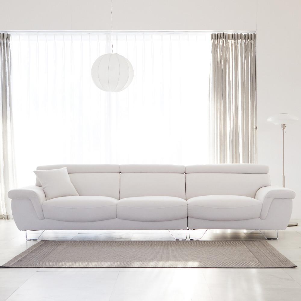 9가지색상 로한 4인용 아쿠아텍스 패브릭 소파