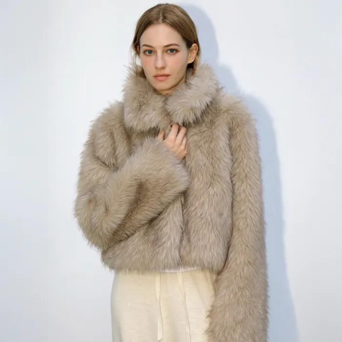 Fur short jacket (베이지)