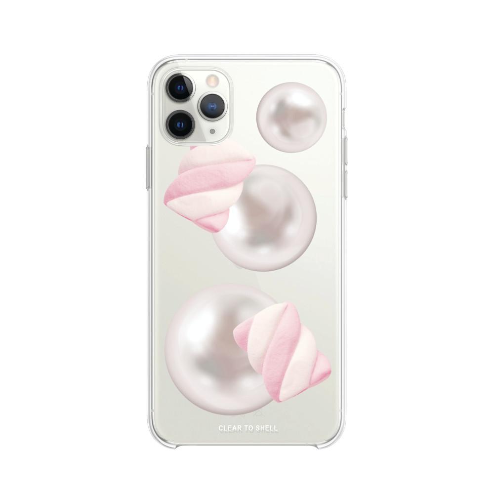 Marshmallow (젤리하드) 아이폰케이스 주문제작 휴대폰케이스 투명젤하드