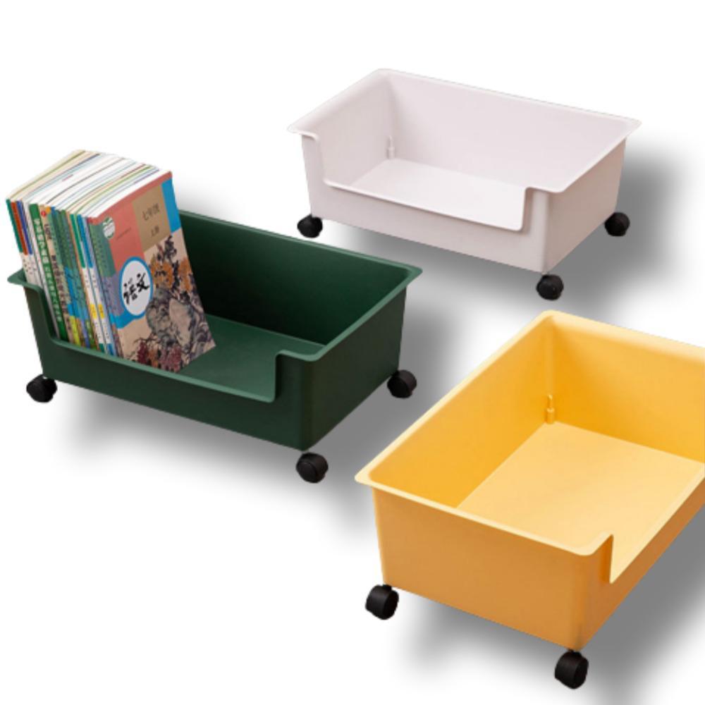 북카트 사무실 책꽂이정리함 이동식책꽂이 책상위선반