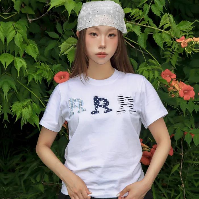 [29CM 단독]SM R PATCH TEE(WHITE)