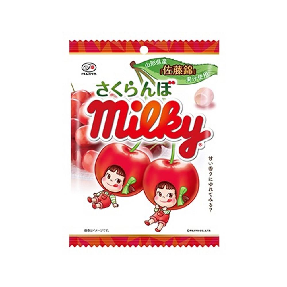 기간한정 - 후지야 [페코짱 밀키 캔디 - 사쿠란보 68g] / 일본 과자