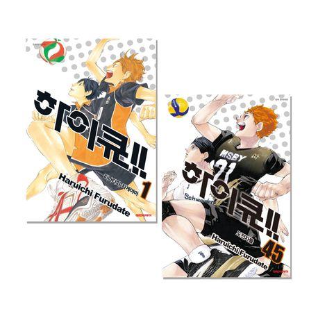 하이큐!! 정가인하 세트(1~45)전45권