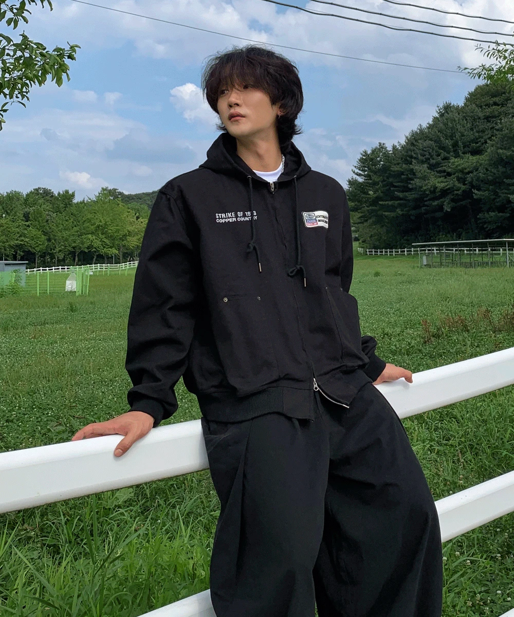 스타디움 후드 워크자켓 2C