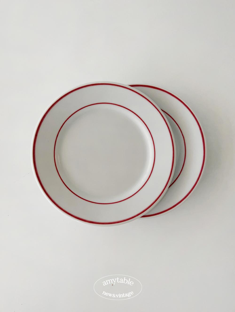 (에이미테이블) 15% 폴바살 투라인 버건디 플레이트 mini