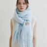 heavy hairy muffler (M026_sky)
