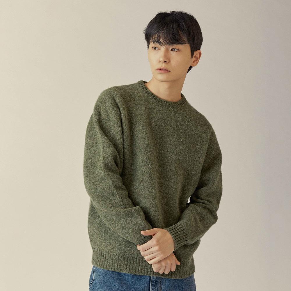 [스페셜오더] 쉐기독 셔틀랜드 울 100 소프트넥 니트