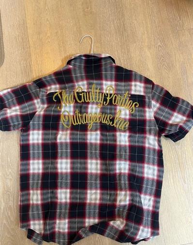 와코마리아 자수 반팔셔츠