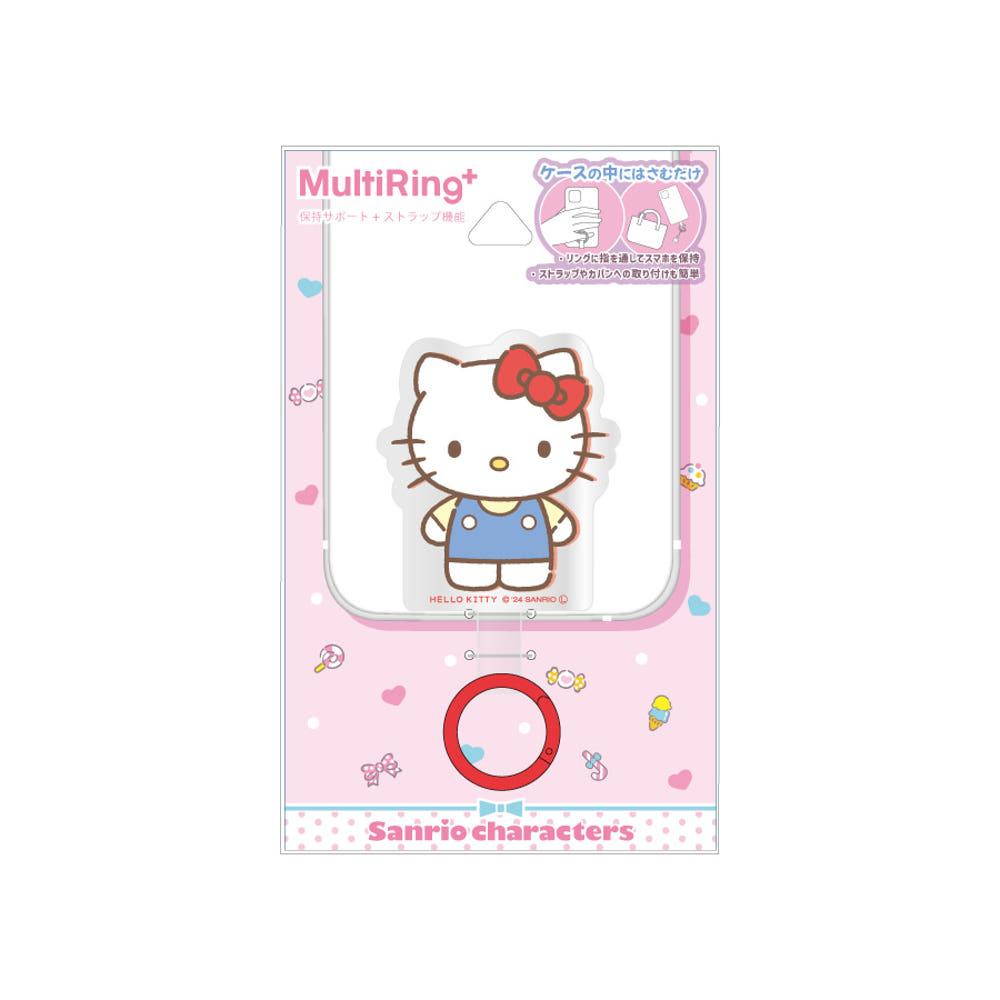 산리오 헬로키티 핸드폰 멀티링 핑거링 스트랩 홀더