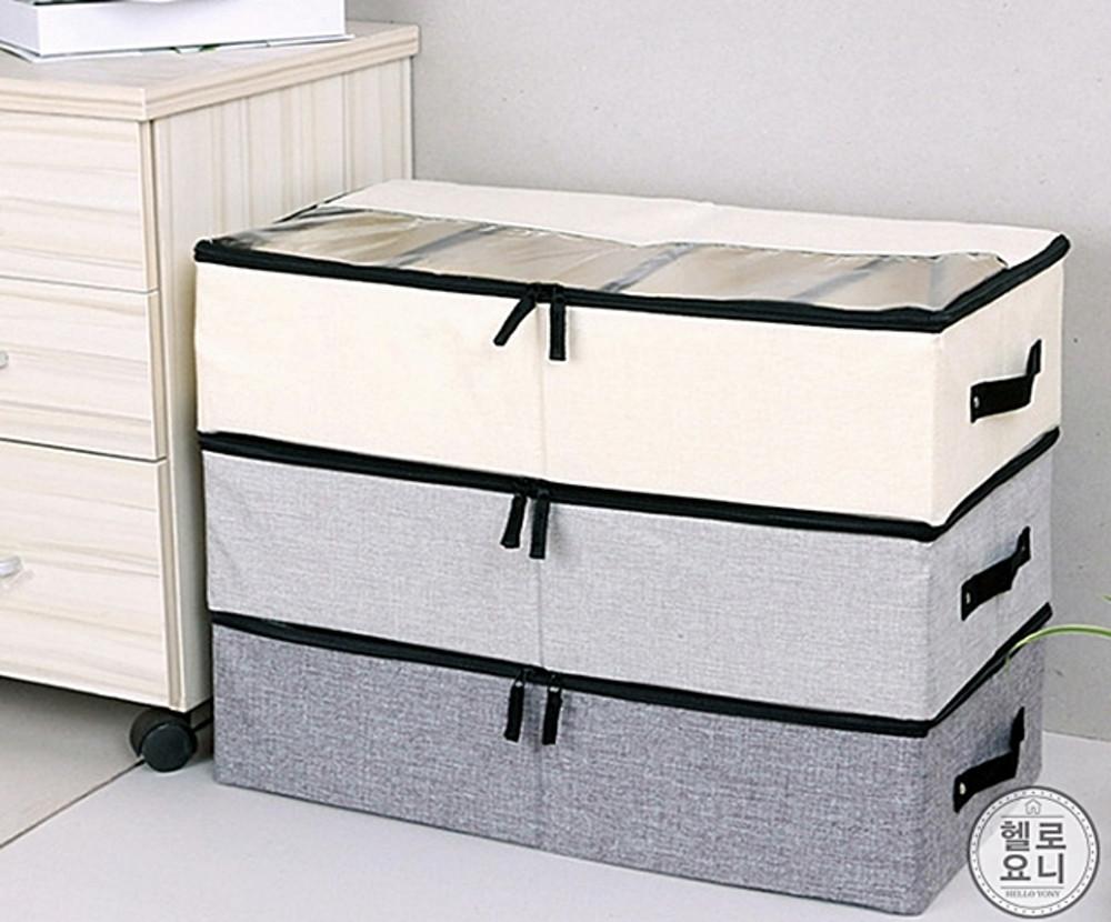 침대밑 옷장 언더베드 리빙박스 이불 옷 수납 보관 함