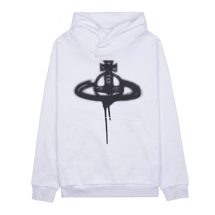 [비비안 웨스트우드] 여성 스프레이 프린트 후드 티셔츠 3I01000G J0032 A301