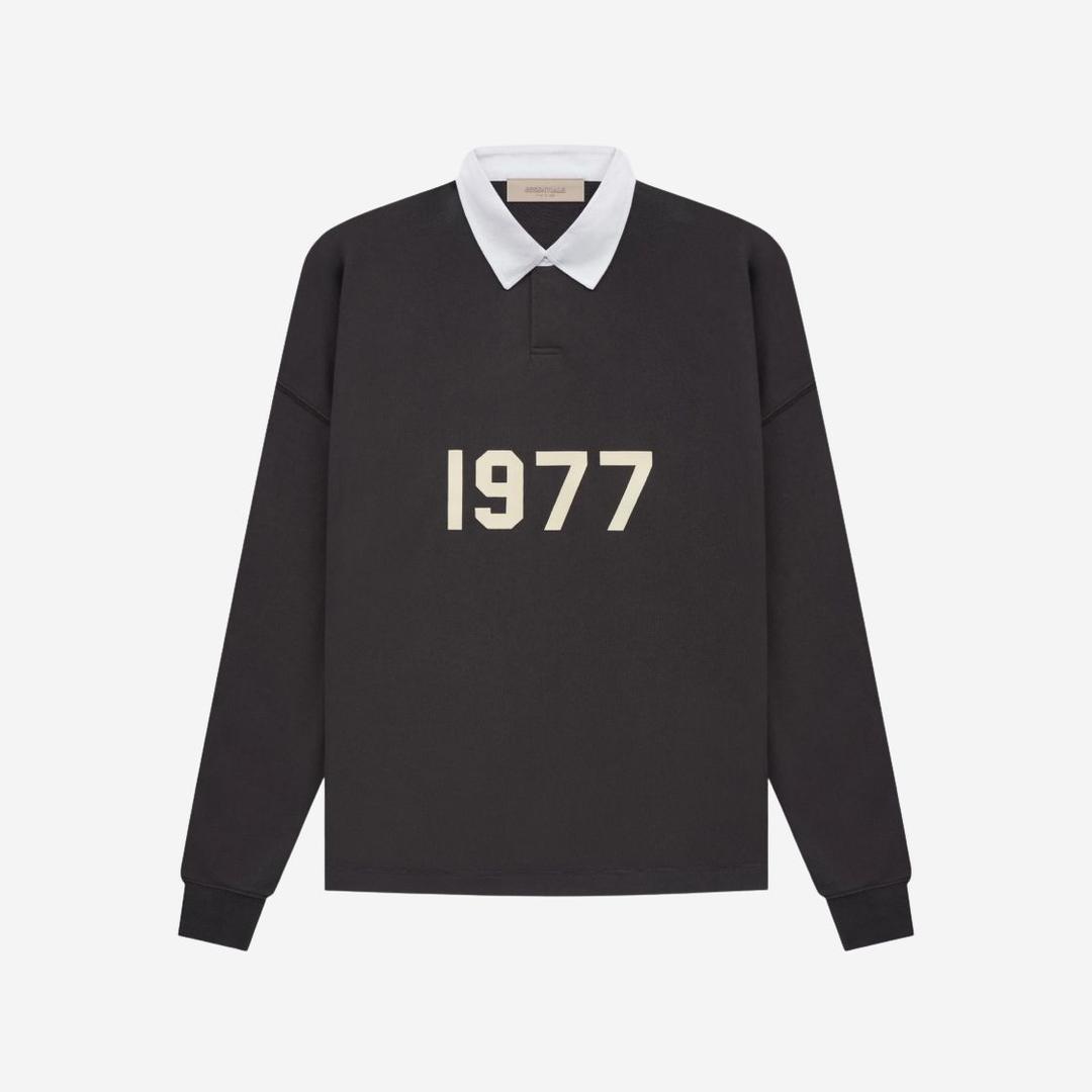 에센셜 1977 럭비 롱슬리브 폴로 아이언 - 22SS