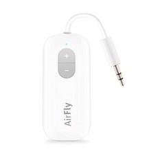 Twelve South AirFly Pro 오디오 공유 기능의 무선 송/수신기.모든 오디오 잭에 최대 2개의 AirPod/무선 헤드폰을 연결 비행기 보트 또는 체육관 가정 자동차에 AirFly SE _White