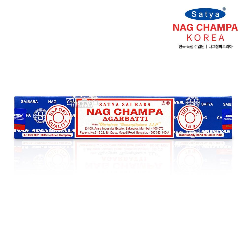 인센스스틱 나그참파 백단향 아로마스틱 인센스 15g